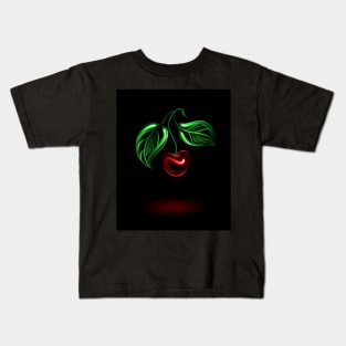 Glowing cherry ( Cherry Berry ) Kids T-Shirt